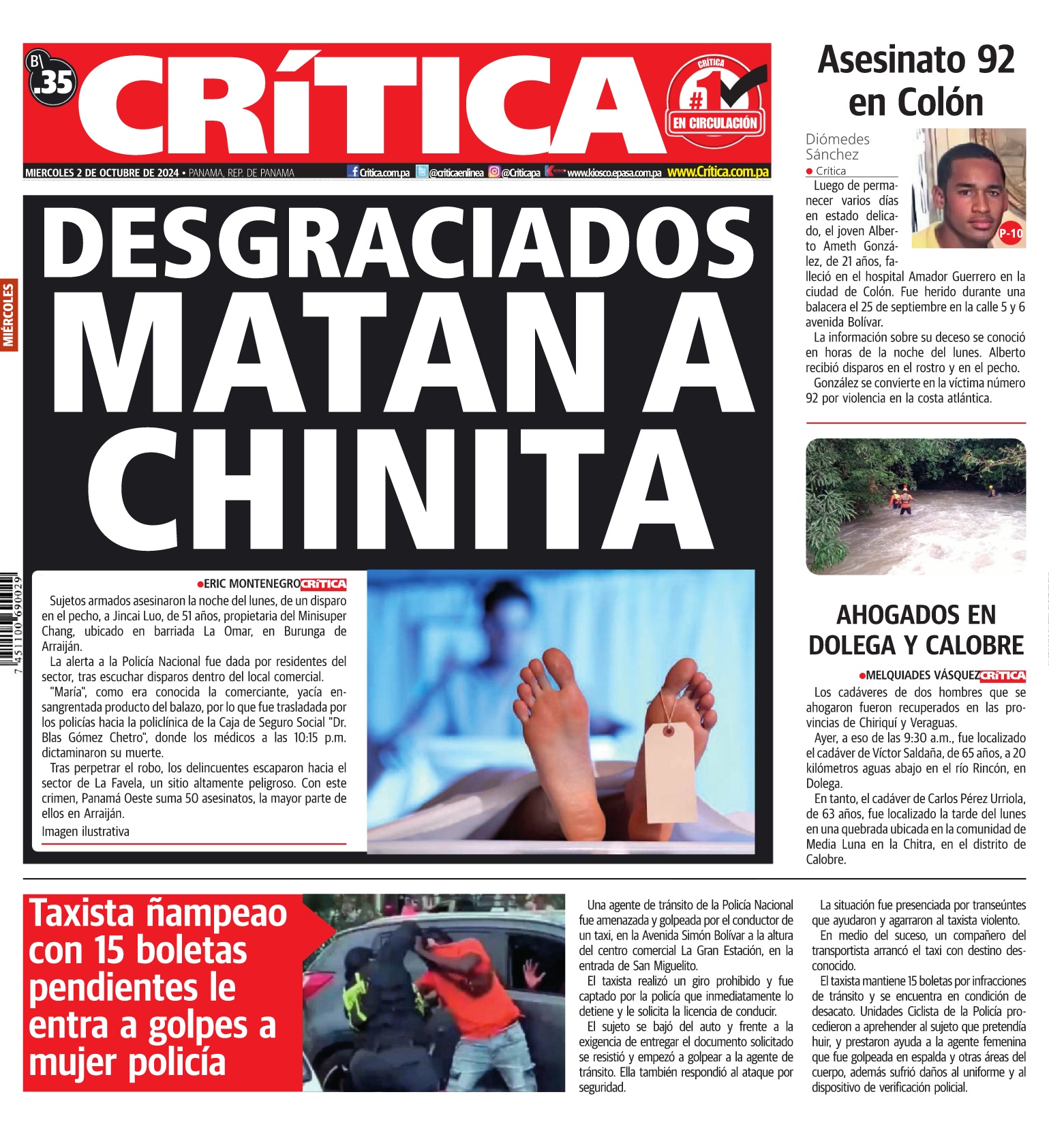 Periódico de hoy