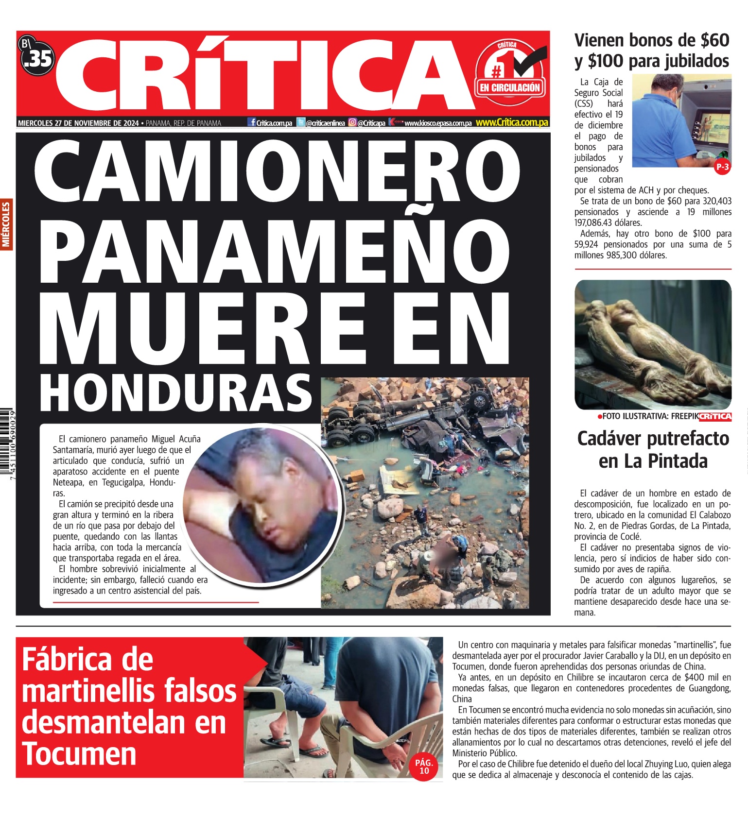 Periódico de hoy