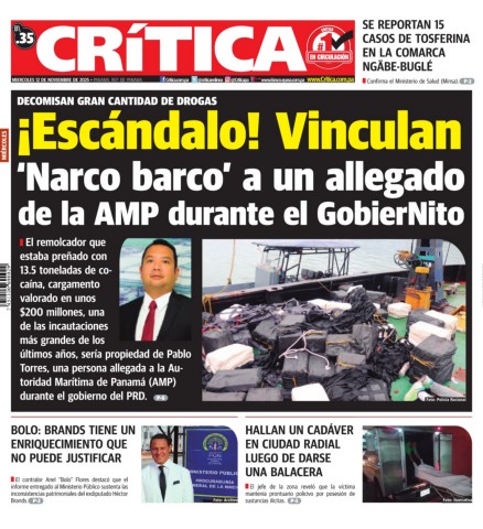 Portada Diario Crítica