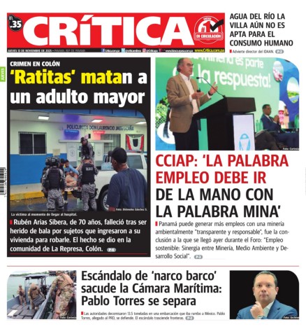 Portada Diario Crítica