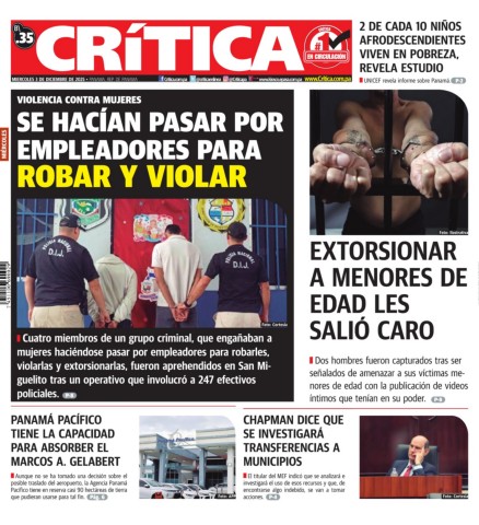 Portada Diario Crítica