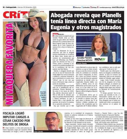 Contra Portada Crítica