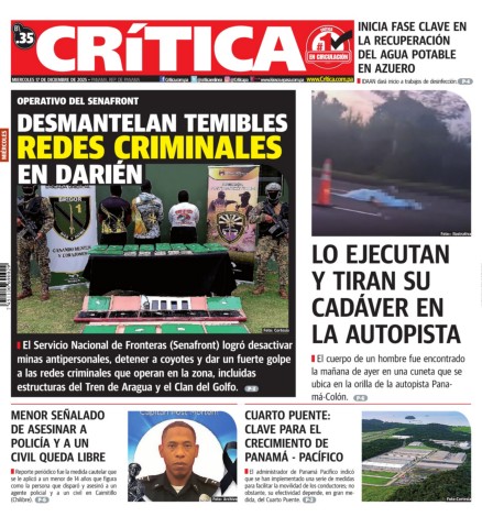 Portada Diario Crítica