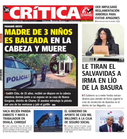 Portada Diario Crítica