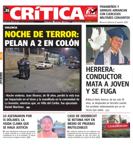 Portada Diario Crítica