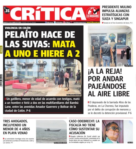 Portada Diario Crítica