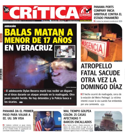 Portada Diario Crítica