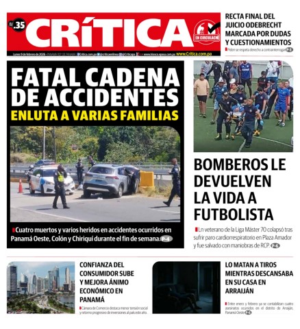 Portada Diario Crítica