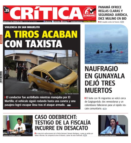 Portada Diario Crítica