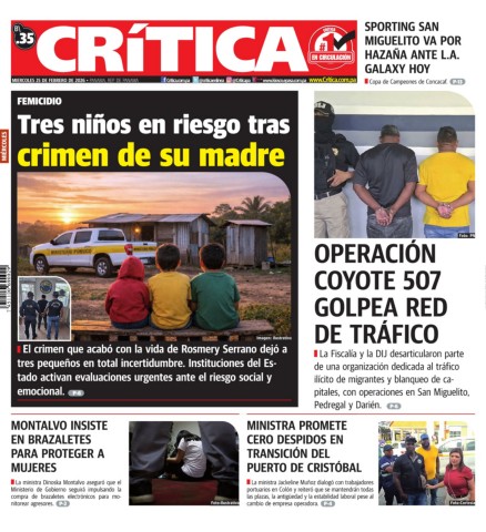 Portada Diario Crítica