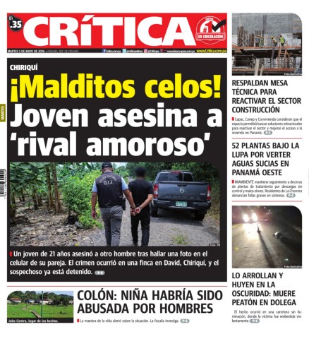 Portada Diario Crítica