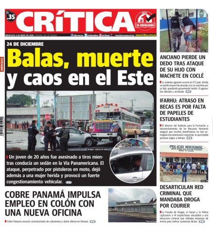 Portada Diario Crítica