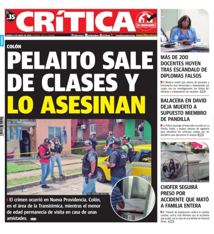 Portada Diario Crítica