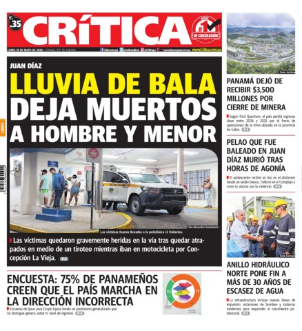 Portada Diario Crítica