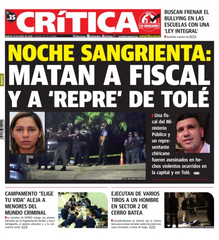 Portada Diario Crítica