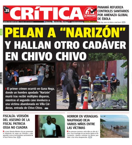 Portada Diario Crítica