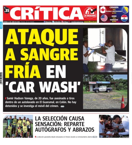 Portada Diario Crítica