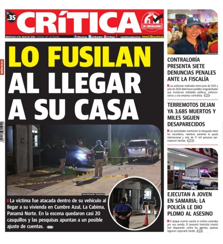 Portada Diario Crítica