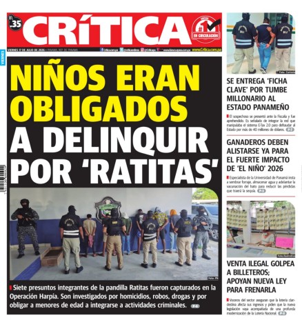 Portada Diario Crítica