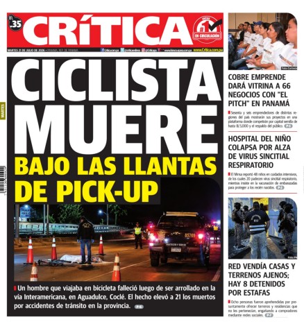 Portada Diario Crítica