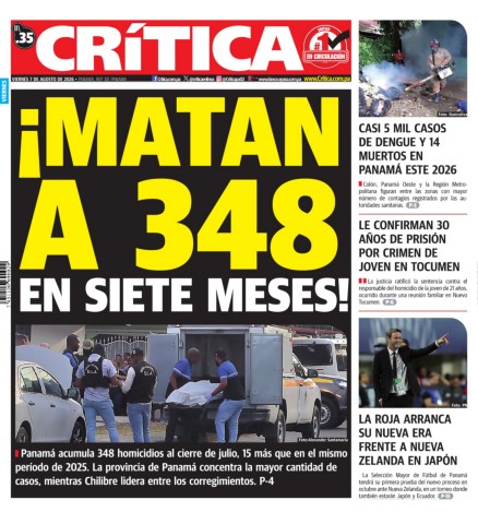 Portada Diario Crítica