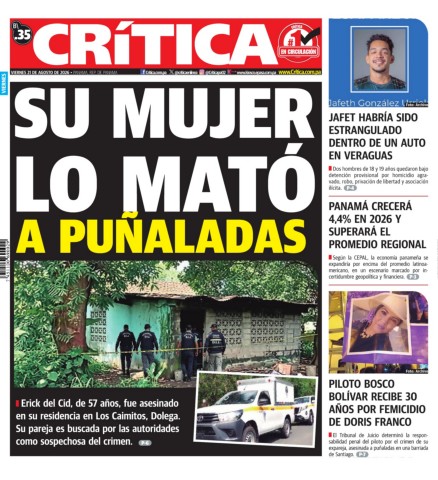 Portada Diario Crítica