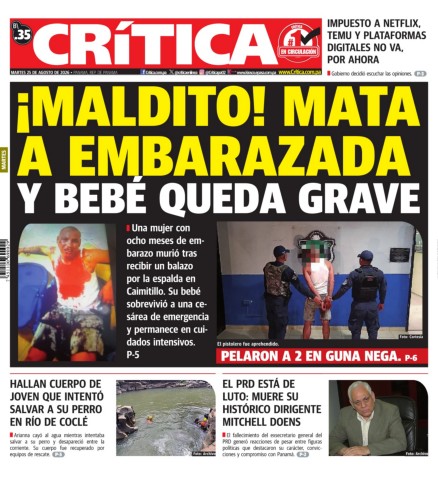 Portada Diario Crítica