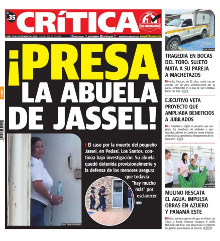 Portada Diario Crítica