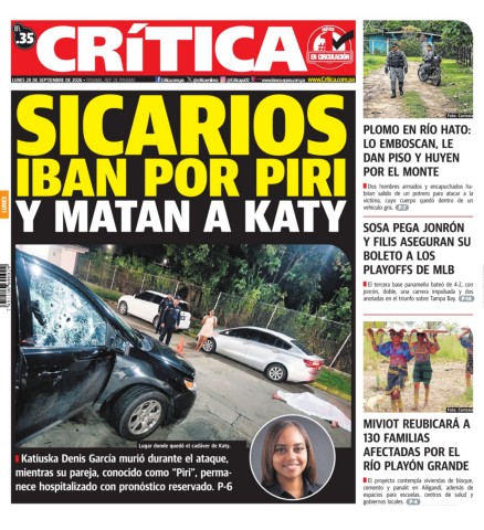 Portada Diario Crítica
