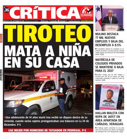 Portada Diario Crítica