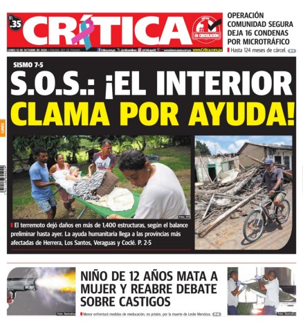 Portada Diario Crítica