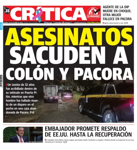 Portada Diario Crítica