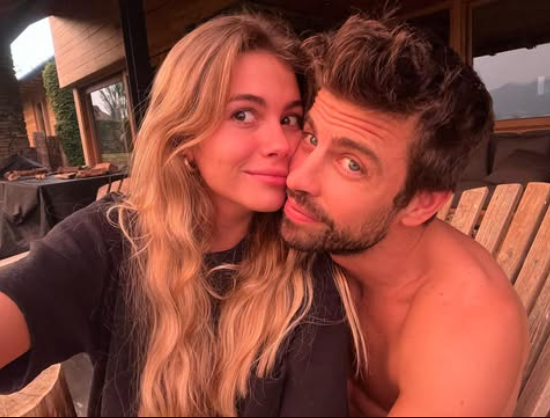 Gerard Piqué y Clara Chía. Foto: Instagram