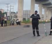 Escena del fatal accidente de tránsito.   (Foto: Tráfico Panamá)