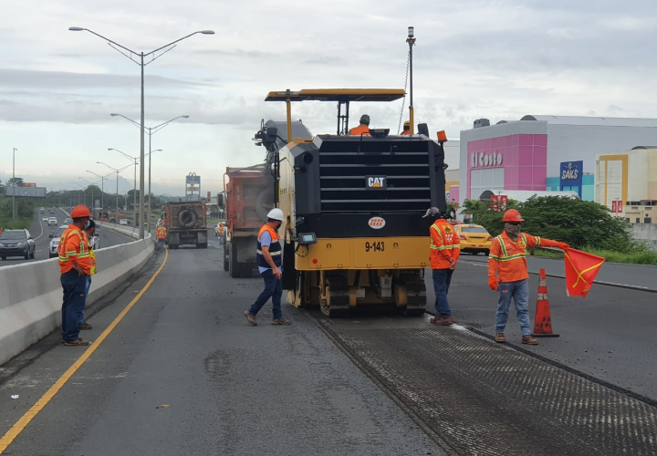 Reactivan trabajos en Autopista Arraiján-La Chorrera