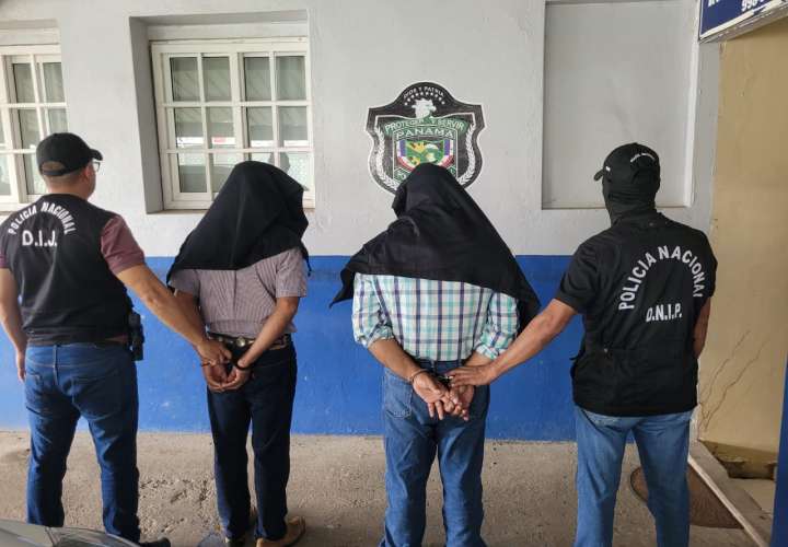 Los otros dos hombres detenidos en Soná.