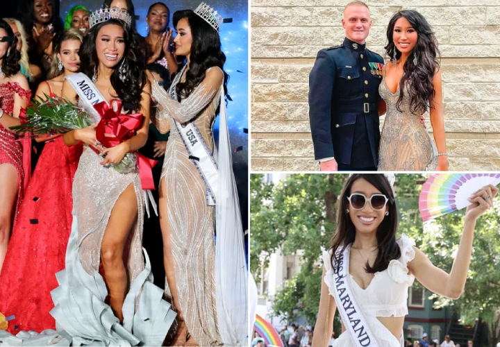 Mujer transgénero y casada con un militar busca ganar el Miss USA