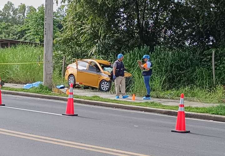 Escena del fatal accidente de tránsito.  (Foto: Landro Ortiz-Video: Noticias del Este)