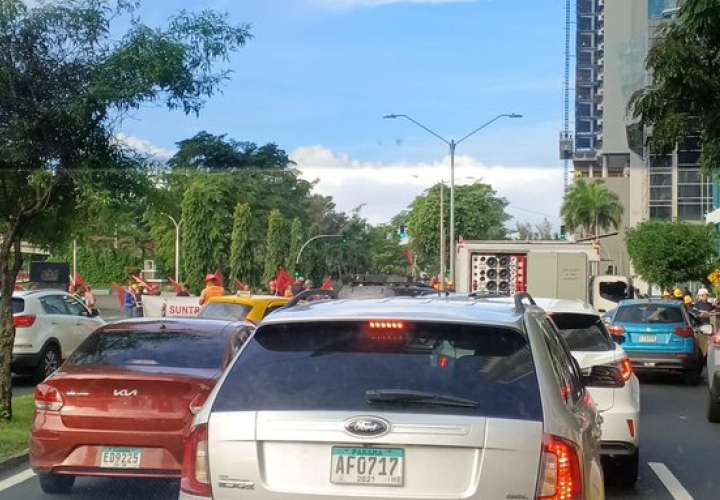 Cierre en avenida Balboa.