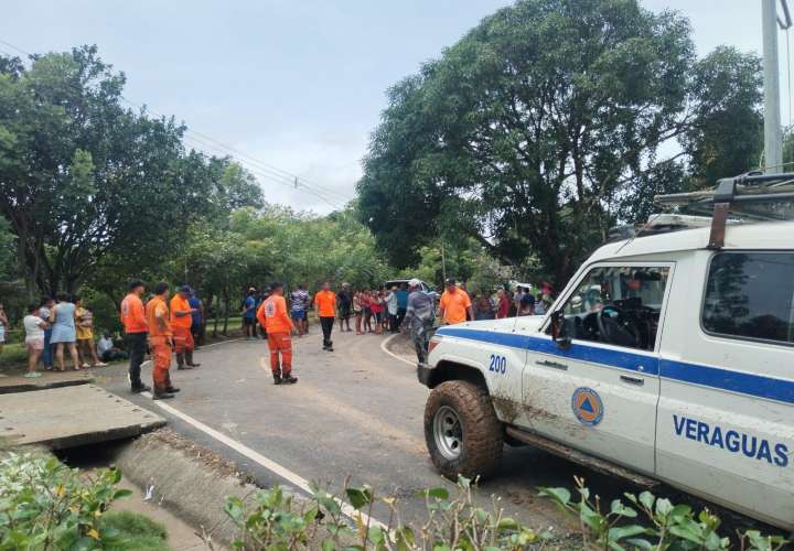 Rescate con éxito. La dama pasará por una revisión médica.