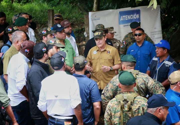 El ministro Ábrego brinda detalles del trato y atención de migrantes en Darién.