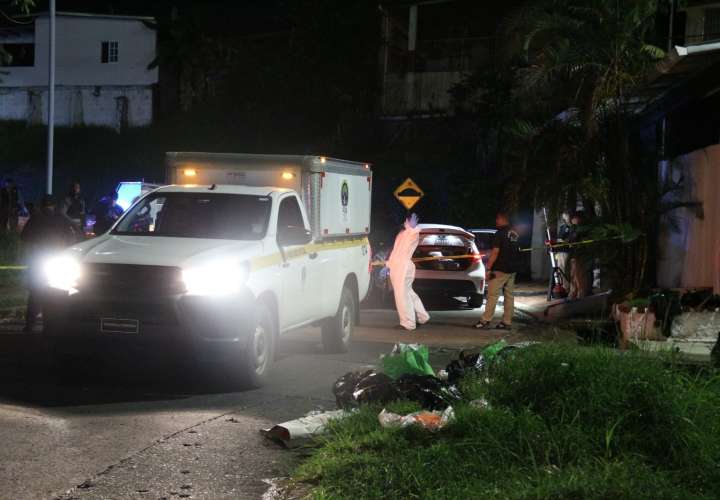 Escena del crimen en Los Andes. (Foto-Video: Alexander Santamaría)