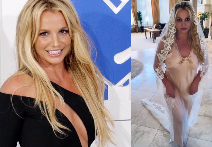 Britney no quiere machos y decide casarse con ella misma