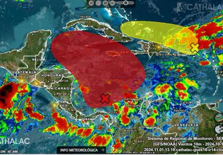 Mapa climatológico.