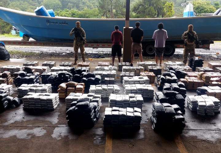 Golpe a los narcos: Senan incauta 2,276 paquetes de droga en Veraguas