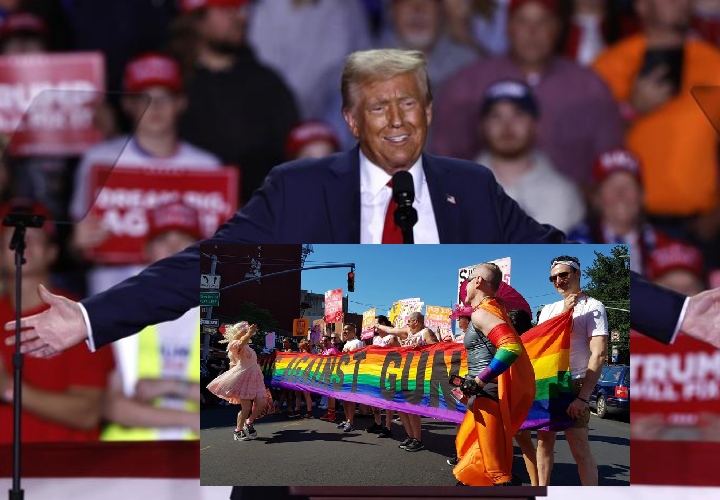 Grupos LGTBI+ preocupados. Trump dijo que solo hay hombres y mujeres