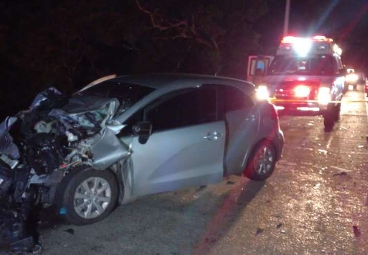 Accidente en el Corredor Norte deja un muerto y dos heridos