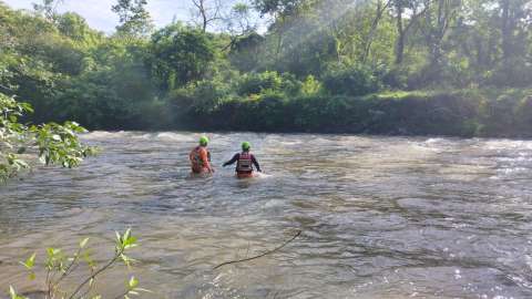 El cuerpo del Saldaña fue ubicado esta mañana.