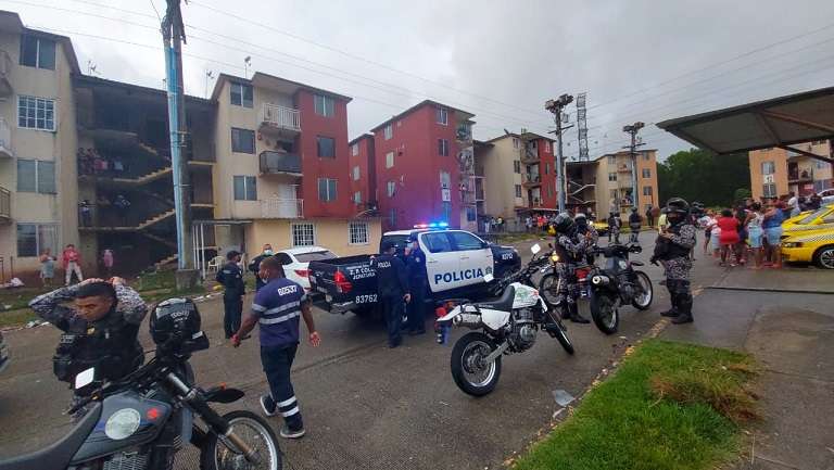 La victima falleció en la policlínica de Sabanitas. Foto: Diomedes Sánchez