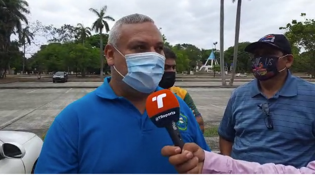 Diógenes Sánchez, dirigente magisterial. Foto: Telemetro